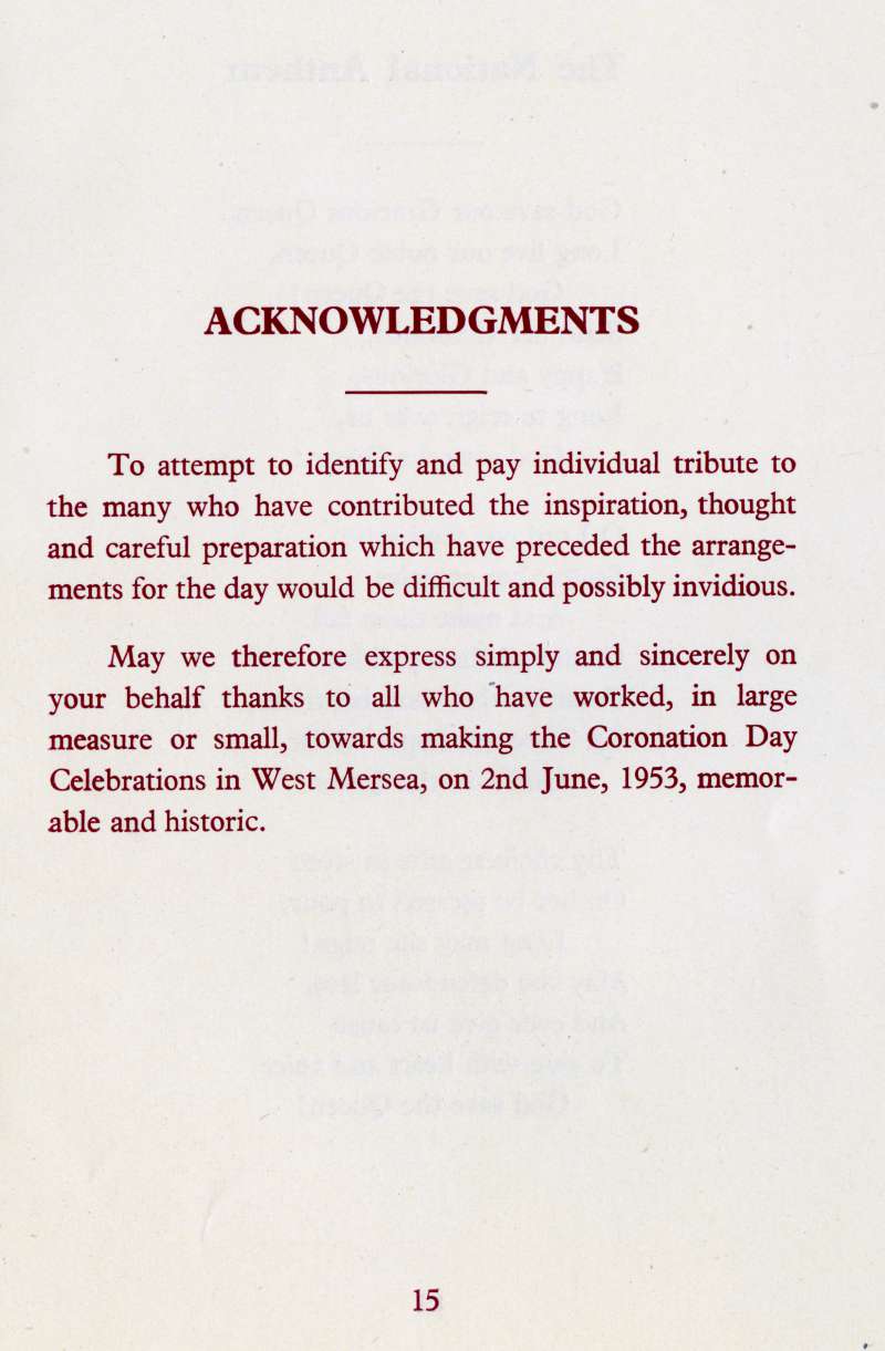  West Mersea Coronation Celebrations page 15.
Acknowledgements 
Cat1 Books-->Coronation and Jubilee