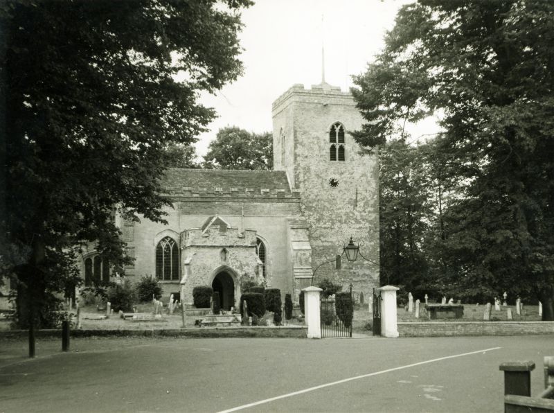  West Mersea Parish Church. Lantern over the gateway. 
Cat1 Mersea-->Buildings