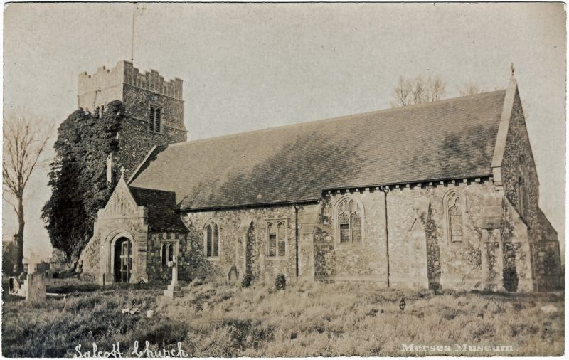  Salcott Church - a Hammond postcard 
Cat1 Places-->Salcott & Virley