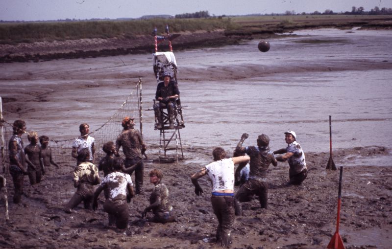  Mud football by the Strood. 
Cat1 People-->Sport
