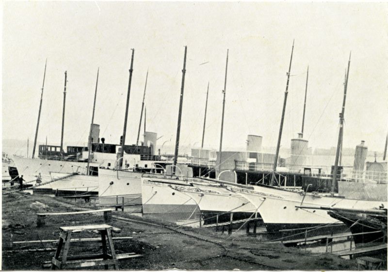  Mudberths, Aldous's Yard, Brightlingsea. From an Aldous catalog. 
Cat1 Places-->Brightlingsea-->Shipyards