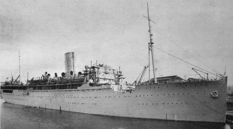 P&O liner RAWALPINDI converted to an Armed Merchant Cruiser. She was built in 1925 by Harland and Wolff for the London, Bombay and Far East passenger service. At the outbreak of WW2, the RAWALPINDI was converted to an Armed Merchant Cruiser.



She was sunk 23 November 1939 in an heroic action against the German battleships SCHARNHORST and GNEISENAU. Three Tollesbury men were serving on ...
Cat1 Ships and Boats-->Merchant -->Power