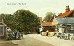 2. ID PG2_019 Church Corner, West Mersea. Postcard 15781 318. Another copy of this card was mailed November 1924.
Cat1 Mersea-->Road Scenes Cat2 Mersea-->Shops & Businesses