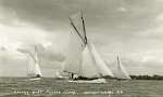 28. ID PG2_209 Racing past Mersea Island. Postcard by Douglas Went. West Mersea Yacht Club Regatta cJuly 1932. The yacht on the left is thought to be WINDFLOWER, built ...
Cat1 Yachts and yachting-->Sail-->Larger