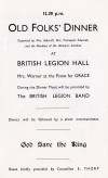 34. ID MMC_P714B_005 Coronation Celebrations. The Coronation of King George VI and Queen Elizabeth.
Old Folks' Dinner. at British Legion Hall.
Mrs Warner at the Piano for ...
Cat1 Books-->Coronation and Jubilee