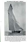  Racing cutter yacht CREOLE. Built 1890 from designs of G L Watson for Colonel Villiers Bagot. Forrestt & Co. Ltd., 1905 Catalogue, Page 32.
 Composite. Offical No. 98113. Scrapped Brightlingsea 1931.  BF73_001_079_033