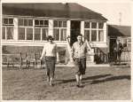  East Mersea Golf Club. The Ladies and Mens Captains leave the Club.  BS01_012