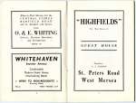 265. ID MD22_006 West Mersea Official Guide pages 4 and 5.
Central Stores, Barfield Road. O. & E. Whiting.
Whitehaven, Seaview Avenue.
Highfields Guest House, St. ...
Cat1 Books-->Mersea Guides-->1952 Cat2 Mersea-->Shops & Businesses