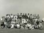  International Youth Camp. English staff, second fortnight 1967 ?
 Back row 1., 2., 3., 4., 5., 6., 7. Harry Allpress - Essex Youth Officer, 8., 9., 10., 11., 12., 13. Bob Delahay - Entertainments Staff - P/T Youth Worker, 14. Dick Brennan - Entertainments Officer - Essex Youth Warden, 15.
 Second row from back 1., 2., 3., 4., 5., 6., 7., 8., 9., 10., 11., 12., 13., 14., 15. Gerry Keyes - Site Electrics/Audio - Warden at Braintree Youth Club, 16.
 Third row from back 1., 2., 3., 4. Bob McDonald - Full Time East Mersea Site Warden, 5., 6. Les Marpole - Essex Youth Officer, 7. , 8. John Driscoll - Camp Bank - Essex Headmaster, 9., 10., 11., 12. Keith ?, 13., 14., 15. Willie Schumaker - Berlin Group Leader
 Front 1., 2. Eileen Brennan - Camp Shop, 3., 4., 5., 6., 7. Jaap Dykes - Dutch Group Leader, 8., 9., 10. Bert Smith - Essex County Council driver, 11. Pat Burles - Camp Cook, 12. Tony Butcher - Site Electrician, 13., 14.  YC01_111