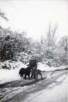 61. ID DNS_003 Elsie Nicholson. Winter 1964. Looking from old Queen Anne towards Rainbow Road.
Cat1 Mersea-->Road Scenes
