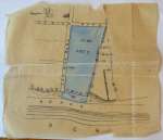 3. ID GNG_010_003 Going Estate Deeds, West Mersea
Abstract of the Title of Mr J.A. Going to a piece of land at West Mersea contd.
The land in blue on the map was sold by ...
Cat1 Mersea-->Developments Cat2 Maps and Charts