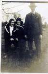 1505. ID HAY_PUF_078 Muriel with brother Hec Pullen & brother Fred's wife Tora.
Cat1 Families-->Pullen Cat2 People-->Other
