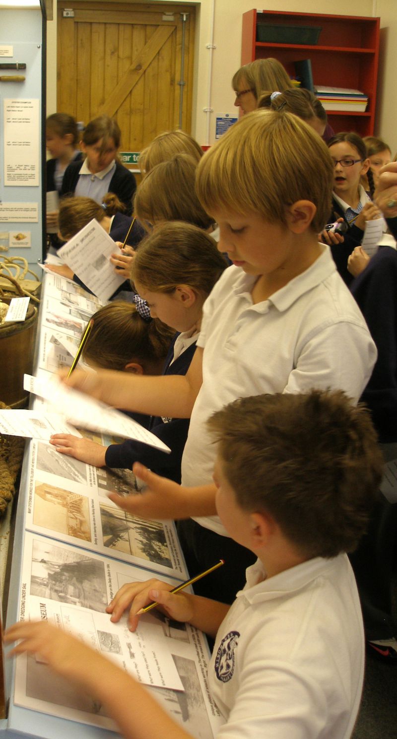 Wentworth Primary School Maldon visit to Mersea Museum.