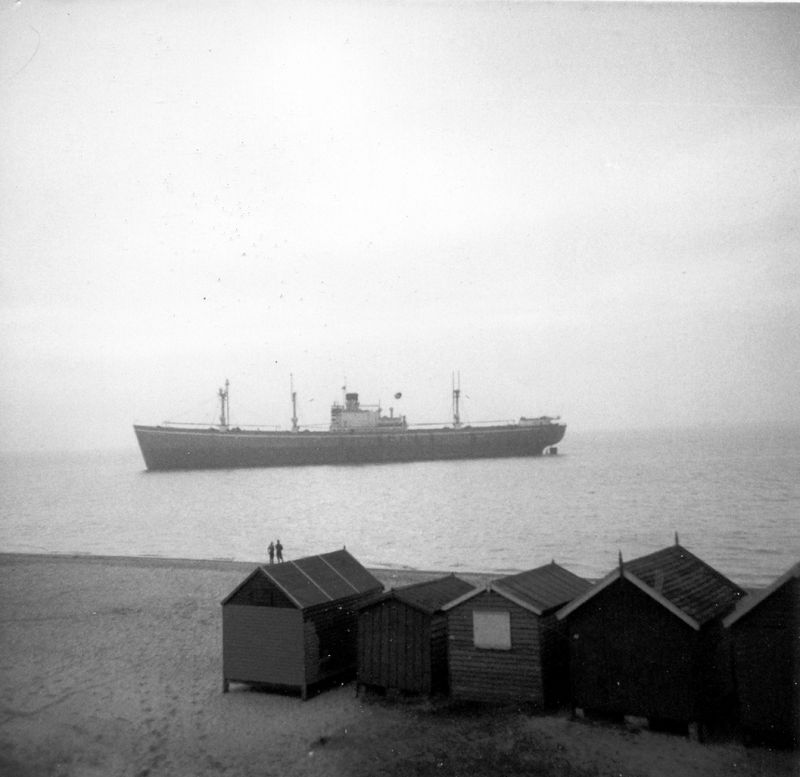 MICHALAKIS ashore at West Mersea Date: c15 February 1958.