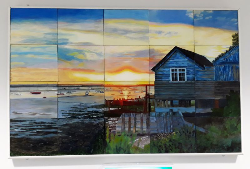  Old Oyster Sheds at West Mersea

Peldon Art Group. 
Cat1 Places-->Peldon