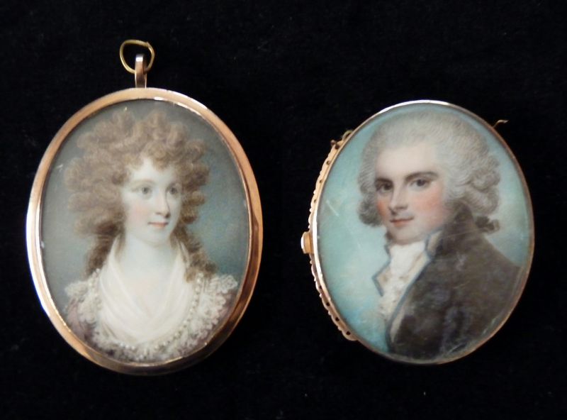  Ann and Alexander Bean - a Miniature. Alexander was born 1736 and Ann Bean née Dickinson born 1766.


With thanks to Commander Timothy Burne RN. 
Cat1 Families-->Bean / May