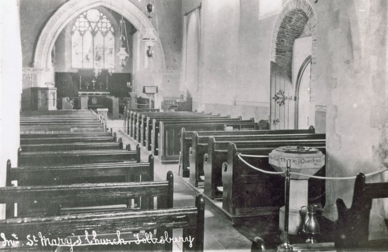  Interior of St Mary's Church, Tollesbury. 
Cat1 Tollesbury