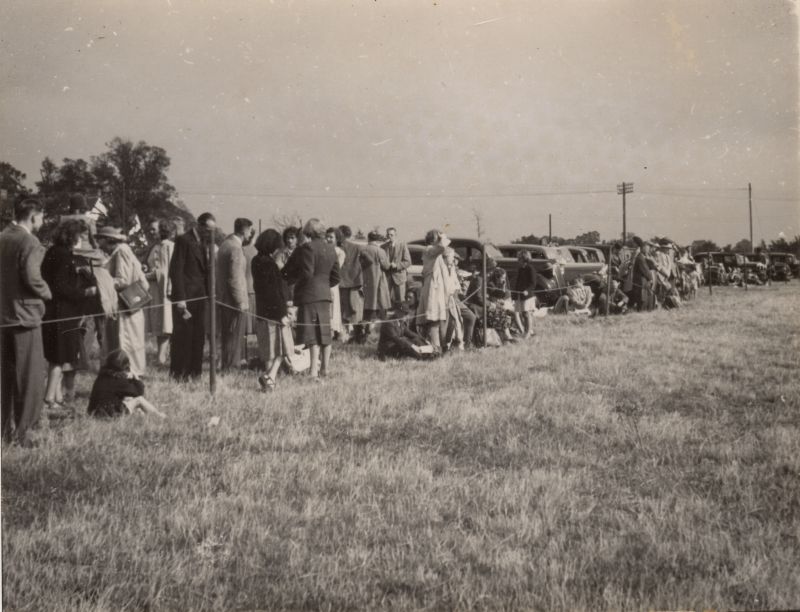  The First Gymkhana. Some of the spectators.

From Album 1. 
Cat1 Mersea-->Clubs & Organisations