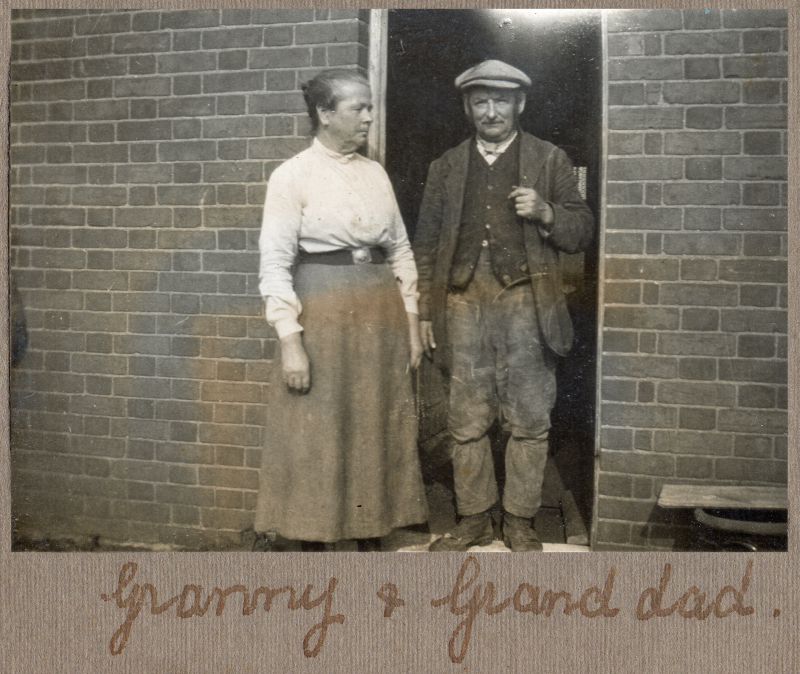  Granny and Grand dad - in Photo Album from Charity Shop


Thought to be Ezra Williamson and Regina Sarah née Scillitoe formerly Hull who did not live in Birch. They are step-father and mother of Georgina Roberts née Hull who lived at Sylvia Cottages, Birch.

Ezra was a horseman and moved around, Coggeshall, Ingatestone. He and Regina were both born in Earls Colne as was ...
Cat1 Birch-->People