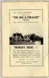 6. ID MIGC_006 Mersea Island Golf Club Official Handbook Page 4. The Dog & Pheasant Hotel. Trumans Beers. Proprietor H.T. Hone.
Cat1 Mersea-->Golf Club Cat2 Books-->Mersea Island Golf Club