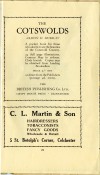 24. ID MIGC_033 Mersea Island Golf Club Official Handbook Page 21. C.L. Martin & Son, St. Botolph's Corner, Colchester.
Cat1 Mersea-->Golf Club Cat2 Books-->Mersea Island Golf Club