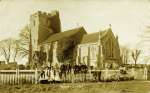 Peldon Church of St Mary the Virgin. Postcard mailed 16 August 1906. Before August 1906.