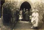 24. ID AFM_MOL_PIC_001 Marriage of Ivan Victor Mole and Eva Ellen Russell, about 1920, St Peter and St Pauls, West Mersea, Essex. [Caption from Ancestry where it was submitted by ...
Cat1 Families-->Mole Cat2 Families-->Russell