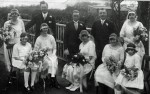 21. ID RG03_211 Wedding of Madge Green and Arthur Fielder. 
Marjorie Nellie Green maried Arthur William Francis Fielder at West Mersea Parish Church on 29 March 1924.
Cat1 Families-->Green