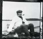 11757. ID BOXB3_275_001_003 Bill Bartlett of Wivenhoe, a well known fisherman. Photographed about 1890 on board his smack.
Used in The Northseamen page 66
Cat1 [Not Set] Cat2 Places-->Wivenhoe-->Town