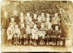  Birch School No.6. 1900. 
 Charles Pettican 4th from left first row (from back of photograph).
 Headmaster Mr Chandler probably on the right, but the face has been scratched out.  ELB_SCH_035