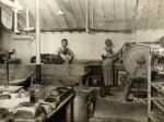  Fred Herbert Smith and Preston Smith in the Bakery at West Mersea Mill.  ALS_C20_021