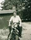 74. ID PBA_191_FFF Fred Johnson. Motorcycle FJB330.
Photo 191F.
Cat1 Birch-->People