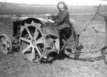  Women's Land Army. Fordson tractor. Photograph from Molly Hefford.  DIS2008_WLA_165