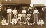 7. ID AN03_006_003 Mersea Cricket Team in the early 1900s at The Glebe. Note that five members are wearing ship or yacht jersey.
Cat1 People-->Sport