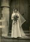 105. ID AN04_010_017 Wedding photograph from Joan Pullen. Muriel Butcher ?
Cat1 Families-->Pullen