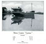  Motor Coaster LUTONA. Page from Otto Andersen catalogue.
 Ships Built on the River Colne 2009 has LUTONA Yard No. 1270 completed June 1917, Official No. 140309.  BOXD1_002_060