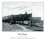  Steel barge BUSREH. No. 142. A page from Otto Andersen catalogue.  BOXD1_002_065