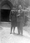 11730. ID WLD_OPA_207 Robert & Joan Blyth Simpson. 
15 July 1943 Esme Joan Barras married Robert Blyth Simpson, Lieut. RASC at West Mersea Parish Church
Cat1 People-->Other