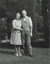 1485. ID JDV_009 Winifred and George Saunders Smith in their garden at West Mersea in the 1960s.
Cat1 Families-->Smith