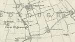 121. ID OS1881_WIG_003 Part of 6 inch OS 1881 map sheet XLVI, surveyed 1874, showing Great Wigborough School Lane, the church, the school, Maldon Road, Drakes Corner and Peldon ...
Cat1 Places-->Wigborough Cat2 Maps and Charts
