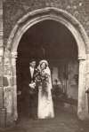  Wedding of John and Joan Hopkyns, Great Wigborough Church (Anglican) near Colchester.
 Joan on 7 days leave from the WRNS
 John 6 days before reporting as Surg. Lieut. Royal Naval Volunteer Reserve.
 Second World War 
 [Notes taken from back of photograph]  YTS_015_023