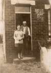 73. ID KGF_261 Edith Mary Spurgeon and Jacob Spurgeon outside 4 Mersea Terrace, Firs Road. 
The 1911 Census shows them at 4 Firs Road, along with their 3 children. They ...
Cat1 Families-->Greenleaf