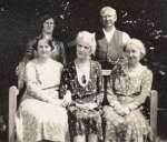 924. ID LTG_AB1_265 At Lewis Taylor Gibb's home Holmcroft in Grove Avenue.
Back Lily Meekings, Mr Lloyd
Front Margery, Miss Bates, Mrs Lloyd
Cat1 People-->Other
