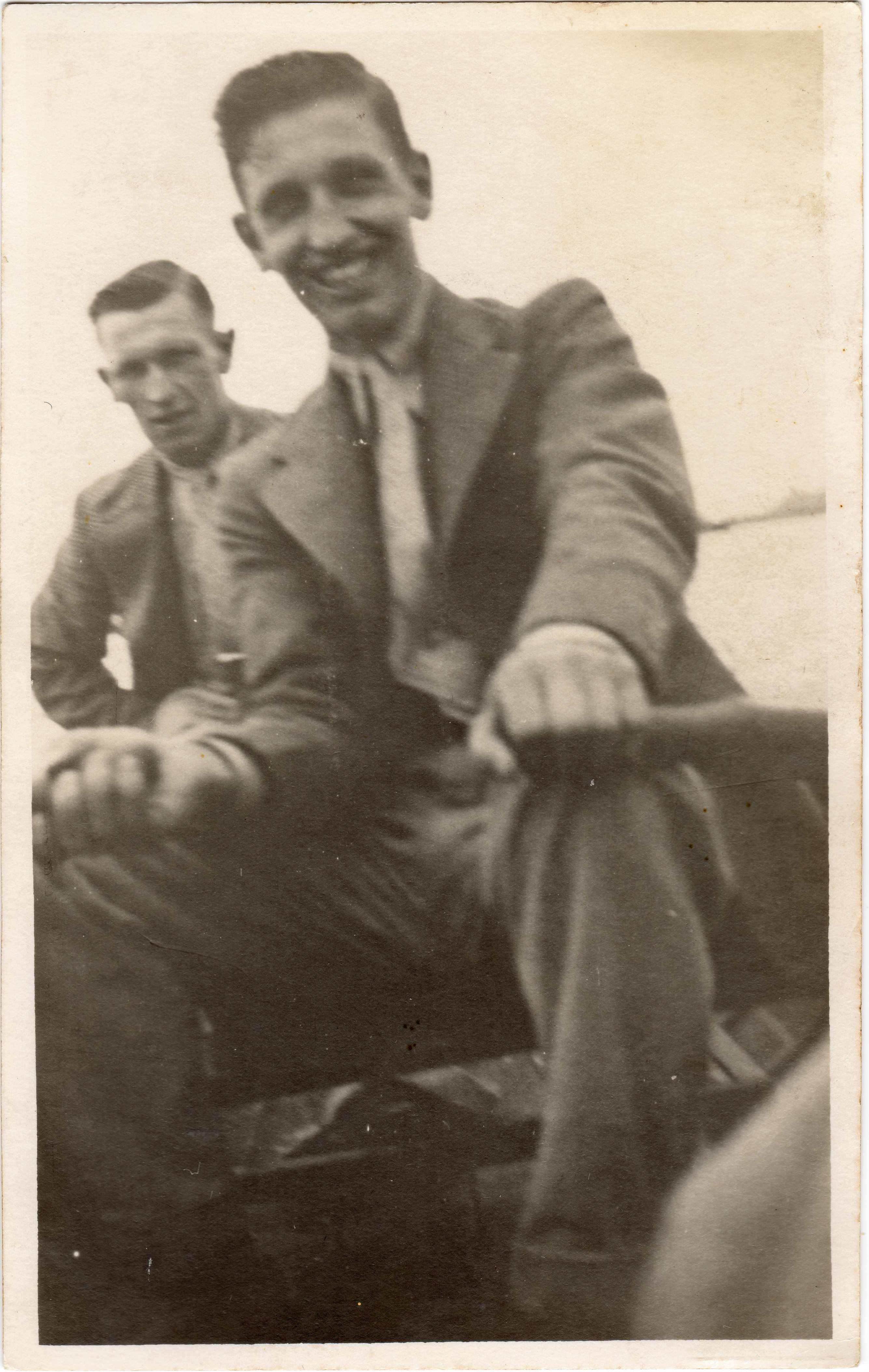  Edgar Reynolds on the right ?  Photograph donated by Pat Milgate  OJR_275