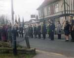 6. ID PWM_HHP_233 Remembrance Day at West Mersea War Memorial, outside the White Hart. [HH]
Cat1 People-->Royal British Legion