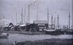 64. ID CG5_040 Tollesbury shipyard.
Cat1 Tollesbury-->Woodrolfe Cat2 Ship and boat building, sailmaking