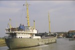  HOOP passing Rowhedge after sailing from Colchester.
 Built 1957 460 grt. Ex HOOPRIDE. IMO No. 5226738.  SHP_STC_598